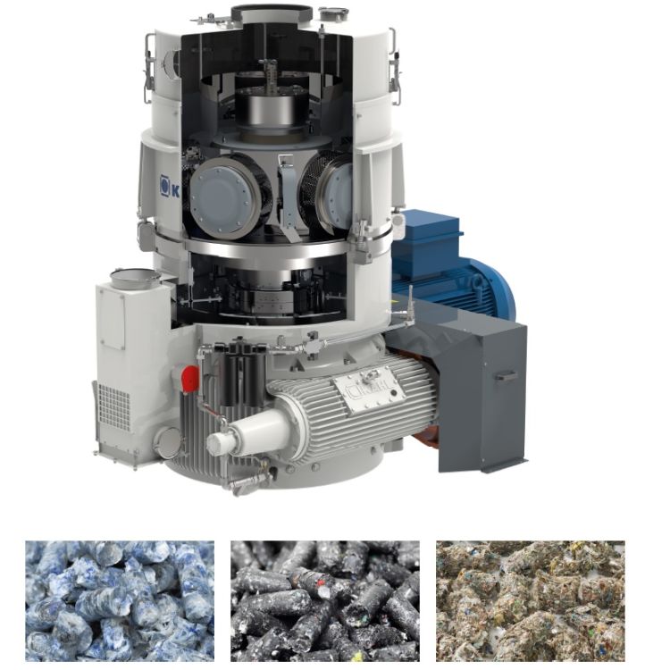 Germany KAHL Vertical Pellet Mill for Combustible Solid Waste